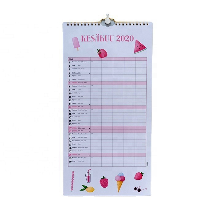 Diary Weekly Planner Monthly Notebook Magnetic