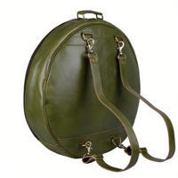 Ensemble de rangement d'instruments en cuir PU portable, combo pour batteur, activités de plein air, performance, sac de transport pour batterie, étui pour baguettes