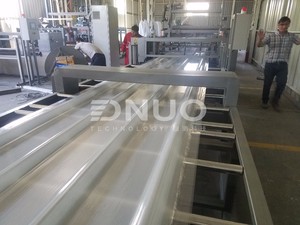 <span class=keywords><strong>S</strong></span>ợi thủy tinh gia cố Nhựa FRP <span class=keywords><strong>s</strong></span>óng giếng trời tấm lợp ngói tạo thành máy với động cơ tiết kiệm năng lượng và bơm - Product Image 2