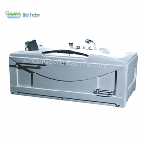 Bañera acrílica con <span class=keywords><strong>asas</strong></span> para <span class=keywords><strong>Spa</strong></span>, lujosa bañera de hidromasaje de 1500mm - Product Image 1