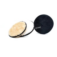Tampons nettoyants pour le visage en coton écologiques et tampons exfoliants pour le corps, super doux, portables, lavables, pour démaquiller