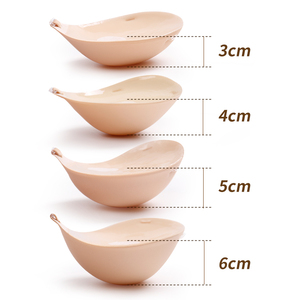 Rẻ hơn độn áo ngực Bio keo phụ nữ đẩy lên áo ngực với dây đeo trong suốt - Product Image 1