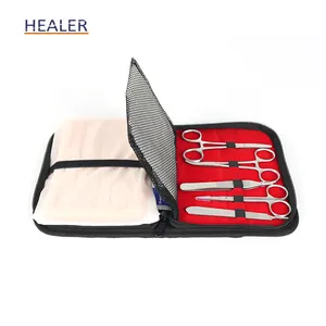 Medical Student Training Kit Whole Set Stainless Steel Suture With Silicone Skin Pad For Schools And Medical Science