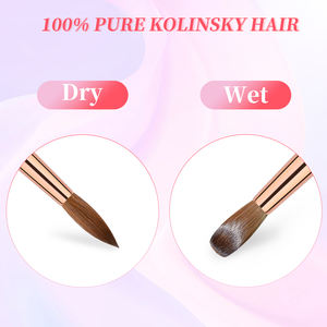 Pinceles para manicura acrílica Kolinsky, nuevo estilo, <span class=keywords><strong>2022</strong></span>, Alemania, 100% - Product Image 4
