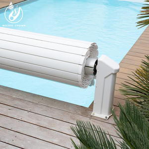 Corona de agua personalizada, material de PC completamente automático, cubierta de <span class=keywords><strong>piscina</strong></span>, Control remoto, tiras de sellado de tercera generación para exteriores - Product Image 5