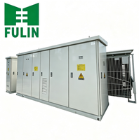 Transformateur triphasé 5500 kVA de type Hua, 35 kV 1,14 kV, sous-station en boîtier, refroidissement ONAN, IP54, modèle YB-40.5, personnalisé, commercial
