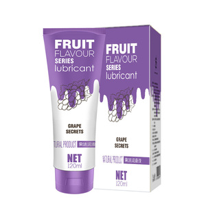 Lubrifiant Oral de fruits naturels pour femmes et hommes, huile sexuelle, gel, étiquette privée, comestible, <span class=keywords><strong>Tube</strong></span> de 120ml - Product Image 4