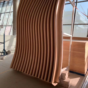 Mur-rideau en tube carré en aluminium extrudé pour immeubles d'appartements - Product Image 1