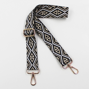 Sangle <span class=keywords><strong>de</strong></span> transport réglable pour <span class=keywords><strong>sac</strong></span> femme, 75-135 cm, largeur 5 cm, <span class=keywords><strong>avec</strong></span> <span class=keywords><strong>mousqueton</strong></span>, vente en gros - Product Image 2