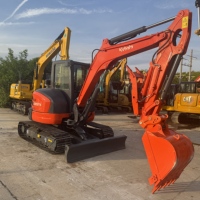 Precio al por Mayor: Excavadora de Cadenas Kubota KX057 de 5.6 Toneladas con Pinza Hidráulica para Agricultura y Construcción General