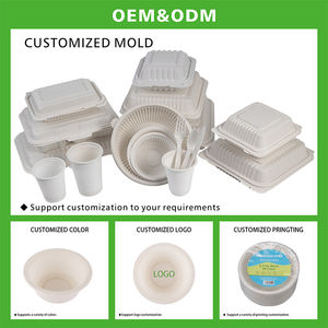 Tazón Desechable de Plástico para Salsas y Ensaladas, Resistente, Ecológico, Biodegradable, Hecho de Almidón de Maíz, a Prueba de Fugas, de 12 oz/400 ml - Product Image 4