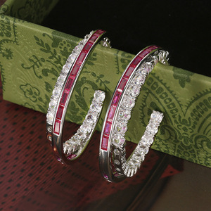 Orecchini Piccoli da Donna Stile Francese per Uso Quotidiano Accessori per Orecchie - Product Image 5