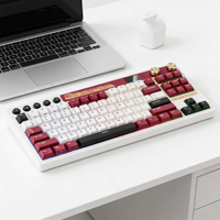 Clavier mécanique M87 sans fil/2.4G/USB-C, avec joint remplaçable à chaud, rétroéclairage RGB programmable TFT