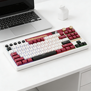 <span class=keywords><strong>Teclado</strong></span> Mecánico M87 Inalámbrico/2.4G/USB-C con Conexión Hot-Swappable, Retroiluminación RGB y Pantalla TFT Programable - Product Image 3