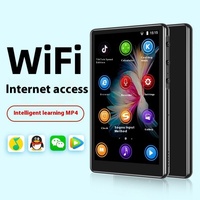 Lecteur MP3 avec haut-parleur HD intégré, musique sans perte, lecteur MP4, radio FM, enregistreur vocal, prend en charge les formats MP3/WMA/OGG/FLAO pour 5.3