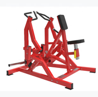 Máquina de remo con barra en T de alta calidad ISO para gimnasio comercial, entrenamiento de fuerza con placas, para pecho, hombros, espalda, piernas y brazos QY M10