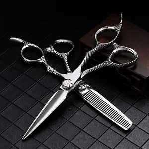 Hair Scissors Professional Cutting Shears Barber Thinning Set Kit Tool
