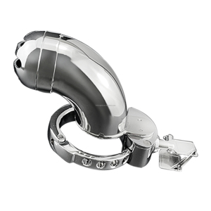 <span class=keywords><strong>Cage</strong></span> <span class=keywords><strong>de</strong></span> <span class=keywords><strong>chasteté</strong></span> en métal entièrement fermée pour <span class=keywords><strong>couple</strong></span>, entraînement alternatif BDSM, marque propre - Product Image 2