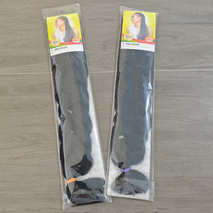 Extensions <span class=keywords><strong>de</strong></span> cheveux synthétiques <span class=keywords><strong>de</strong></span> 82 pouces, 165g, qualité supérieure, pour tresses jumbo, sans nœuds, couleur ombrée, pour femmes, à prix abordable - Product Image 2