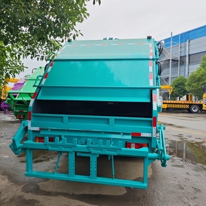 Camion Compacteur de Déchets Howo Euro 3 Euro 5 Robuste 4x2 de 8 Mètres Cubes, Neuf, Fabriqué Directement, Camion de Transfert de Déchets - Product Image 3