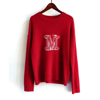 Sweater Knit Cashmere Wool Women Fashion Clothing Casual Winter Oem Customized