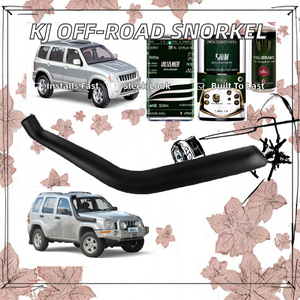 WINCAR <span class=keywords><strong>4X4</strong></span> Cherokee KJ Snorkel di Lusso per <span class=keywords><strong>Fuoristrada</strong></span> in Materiale LLDPE 2001-2008 Facile Installazione <span class=keywords><strong>Accessori</strong></span> Esterni - Product Image 2