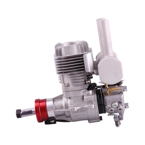 Motor RCGF de 20cc con escape trasero para avión RC, modelo de ala fija, kit metálico sin ensamblar, para uso en exteriores. - Product Image 4