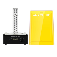 Wash Cure Plus, Nueva Máquina Automática de Curado y Lavado de Resina de Aluminio con USB para Impresoras 3D UV de 405nm, Alta Precisión, 1 Año de Garantía