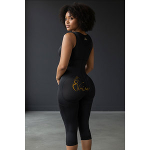 Body Modellante Intero Lungo con Ganci e Cerniera Perineale, Shapewear per Donne, Fajas Colombianas Moldeadoras - Product Image 4