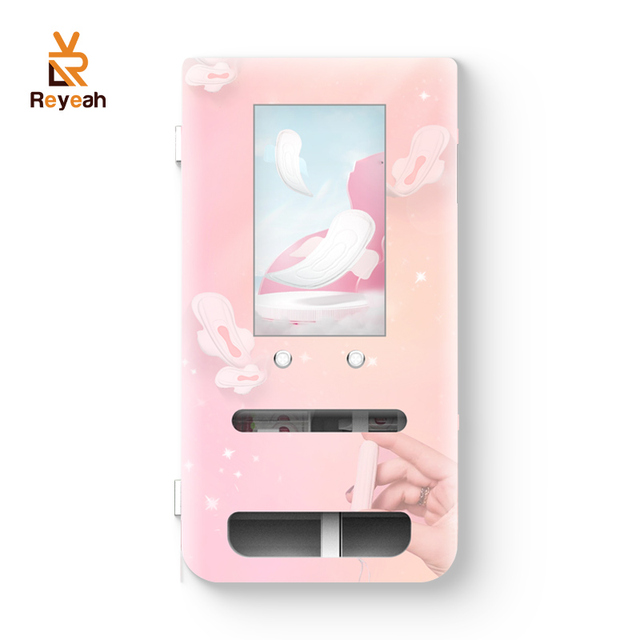 Wall-Mounted Small Sanitary Napkin Vending Machine Coin-Operated Mini Tampon-Free Vending Machine with SDK Function