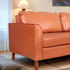 Sans hiện đại sang trọng phòng khách sofa cắt chất lượng cao PU da ghế sofa cho không gian nhỏ - Product Image 4