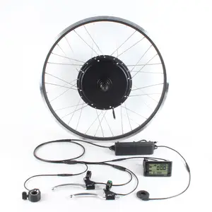 20 24 26 27.5 28 29インチ700C EバイクConversion Kit 48V 500W EBike Electric Bicycle Front Rear Motor Wheel Kit