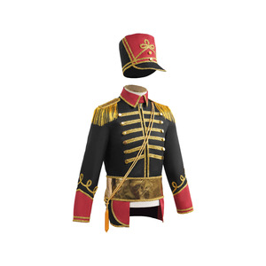 Disfraz <span class=keywords><strong>de</strong></span> Cascanueces para Hombre Adulto <span class=keywords><strong>Guardia</strong></span> <span class=keywords><strong>de</strong></span> Honor <span class=keywords><strong>Real</strong></span> Equipo <span class=keywords><strong>de</strong></span> Tambor y Trompeta Medieval para Halloween MDEC-027 - Product Image 6