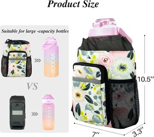 Free sample OEM Crutch Bag <b>Pouch</b> <b>Water</b>-Resistant Reflective Zipper Pocket <b>Pouch</b> for Crutches Hiking Walking Bag Storage - Product Image 3