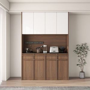 Mobiletto Portaposate Estensibile <span class=keywords><strong>in</strong></span> <span class=keywords><strong>Legno</strong></span>, Arredamento Naturale per Soggiorno, Uso Domestico e Ospedaliero, Vendita all'Ingrosso - Product Image 4