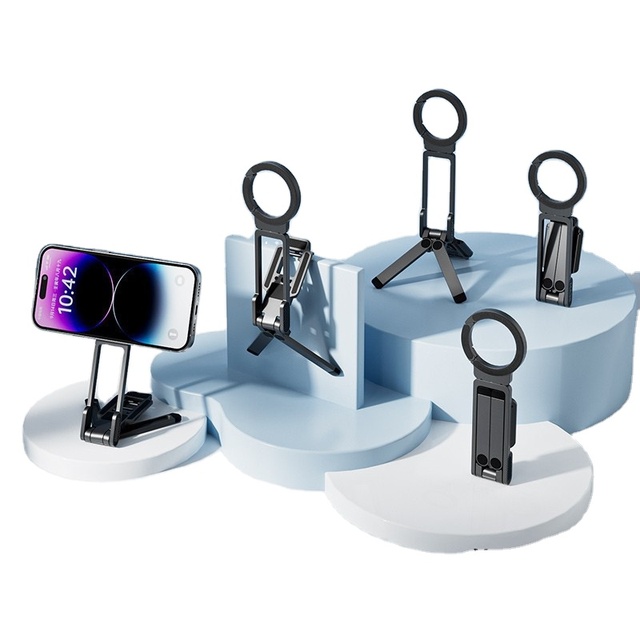 Magsafe Climbing Phone Holder ABS Portable Phone Stand Magnetic Tripod Multi-Functional Horizontal Vertical Mounting Folding