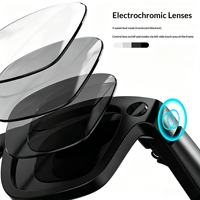 Nouvelles lunettes intelligentes électrochromiques T200C avec caméra 8MP, enregistrement photo/vidéo, stabilisation d'image, vente chaude transfrontalière