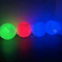 Ballon Gonflable LED Lumineux 1m 2m en Tissu Oxford PVC, Étanche et Durable, Alimenté par Prise, Résistant aux Intempéries