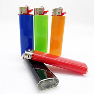 Encendedor de pedernal de plástico de alta calidad 2024, encendedor de gas personalizado, encendedores desechables - Product Image 3