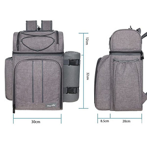 Custom <strong>Cooler</strong> Bags Backpack 4 Sets of Cutlery Bags Thermal Insulation Bagpack for Picnic Waterproof Refrigerate Ice <strong>Back</strong> <strong>Pack</strong> - Product Image 5