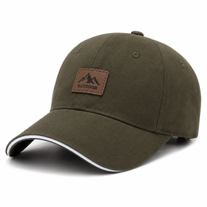 หมวกเบสบอลผ้าฝ้ายแบบปรับได้ สำหรับพิมพ์ลายและปักโลโก้ - Product Image 4