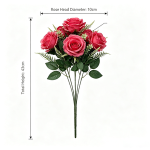 Bouquet de verdure pure pour centre de table, lot en gros de verdure et de fleurs pour décoration murale de fleurs artificielles - Product Image 2