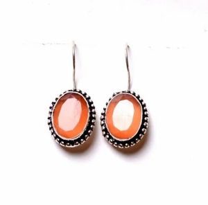 Pendientes de Plata Oxidada para Mujer |   Joyería Vintage Hecha a Mano |   Pendientes de Moda a Precio de Fábrica al por Mayor - Product Image 1