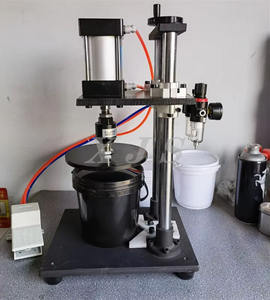 Máquina Tapadora de Cubetas de Plástico Neumática |   10-15 <span class=keywords><strong>BPM</strong></span> |   Cubos de 1-5L |   0.5-0.8MPa |   Personalizable - Product Image 3