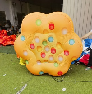 Modelo Inflable Gigante de Comida Personalizado de 2 Metros para Publicidad Comercial, Inflable de Postre <span class=keywords><strong>Donut</strong></span> para Inauguración de Tiendas - Product Image 6