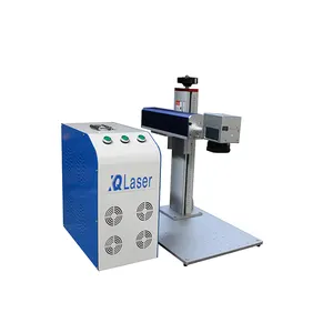 20w 30w 50w Air Cooling CNC aluminum fiber laser marking machine mini marking machine for metal marking