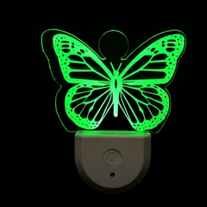 ไฟกลางคืน LED สำหรับห้องนอน ดีไซน์สร้างสรรค์สำหรับคริสต์มาส จากโรงงาน OEM ปรับความสว่างได้ ตัวโคมพลาสติกทรงสี่เหลี่ยม ใช้แบตเตอรี่ สีสันสดใส - Product Image 6