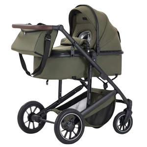 Cochecito <span class=keywords><strong>de</strong></span> Bebé 3 en 1, Plegable, con Asiento <span class=keywords><strong>de</strong></span> Auto, Plegable, con Amortiguación <span class=keywords><strong>de</strong></span> Impactos, Reversible, <span class=keywords><strong>de</strong></span> Aluminio - Product Image 1