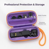 Custodia Premium 900D in EVA per Pocket 3, Borsa Protettiva Impermeabile Eco-Friendly, OEM ODM, Logo Personalizzato, Etichetta Privata, Fornitura Diretta dalla Fabbrica