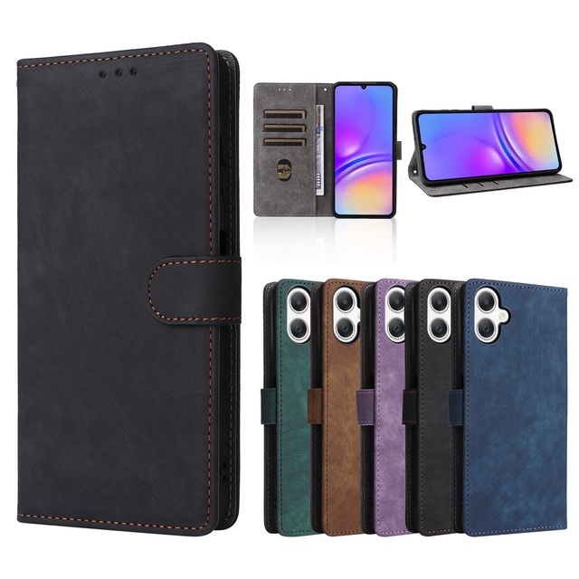 For A07/A37/A57 for A17/A16/A36/A06 Magnetic Ins Style Handmade Mobile Phone Case with Bracket Holder